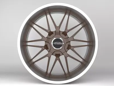 Schott Drift Wheels Low-poly 3D model