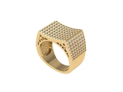 Wedding Ring 3D print model 108
