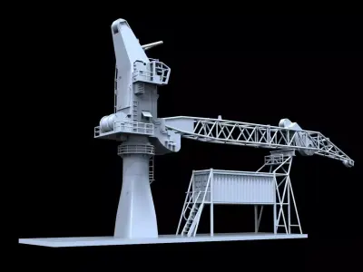 Crane B for converting the Seabex One to a  Kreuz Installer 3D print model