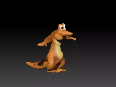Crocodile 3d model 3D model