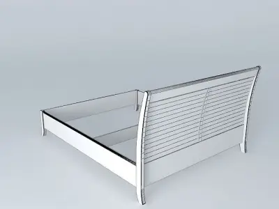 Bed Frame Free 3D model