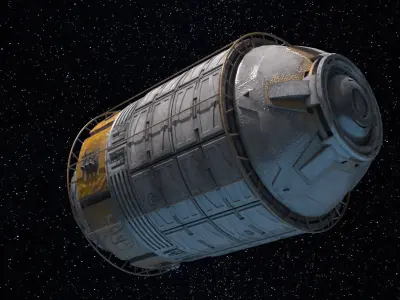 Space Module 007 3D model