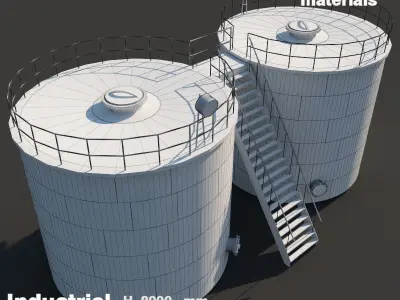 Industrial capacity N3 3D model