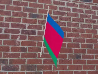 Flag of Cuba 3D model purchase