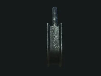 Old Padlock 3D model