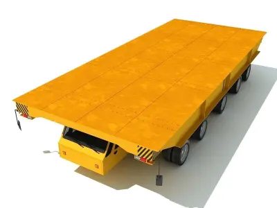 Shipyard Transporter Vehicle 3D model