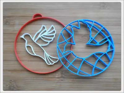 Dove of Peace Free 3D print model