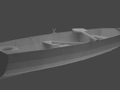 3D BOAT 3D model