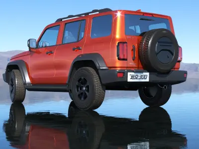 2021 GWM WEY TANK 300 3D model