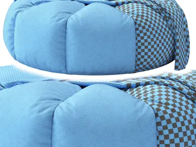 Bean Bag Chair N6 3D model