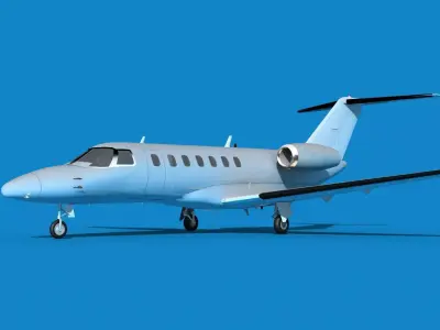 Cessna C528 Citation CJ3 XLS V00 3D model