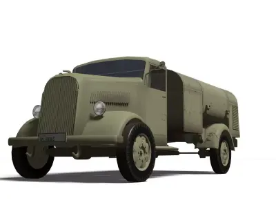 military truck 3D model by fumio-yamazaki