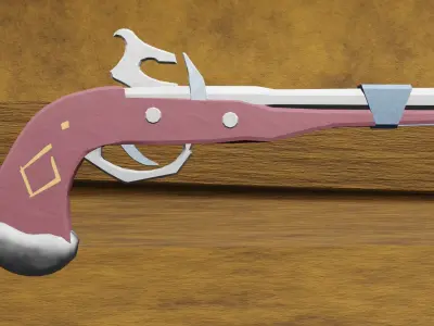 thieves weapons Low-poly 3D model