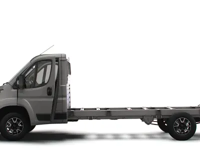 Opel Movano Chassis Truck SCab 4300WB HQInterior 2023 3D model