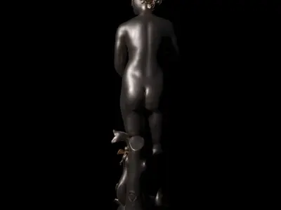 Venus De Medici Statue 3D model