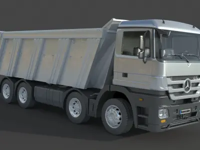 Mercedes Actros 4140 3D model