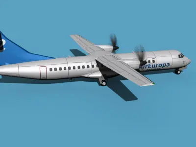 ATR  ATR-72-600 Air Europa 3D model