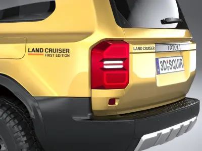 Toyota Land Cruiser 250 2025 3D model purchase