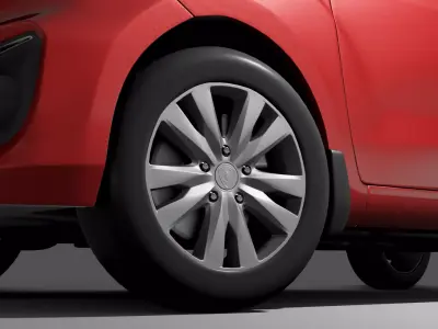 Proton Ertiga 2017 3D model