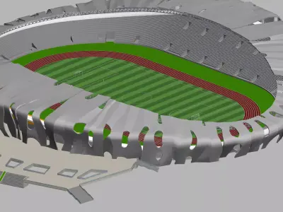 Grand Stadium 3D model
