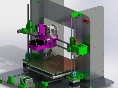 3D Printer Prusa 90 3D model
