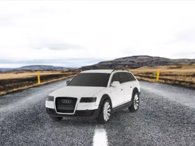 Audi A6 allroad 3D model