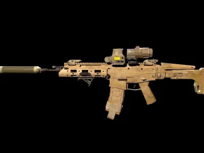 ACR Remington Low-poly 3D model