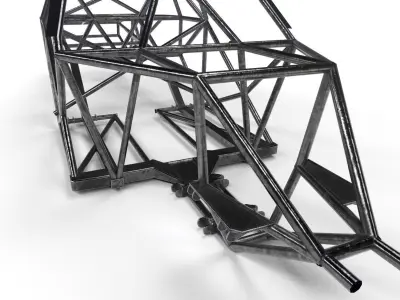 OFFROAD PRERUNNER CAGE 3D model