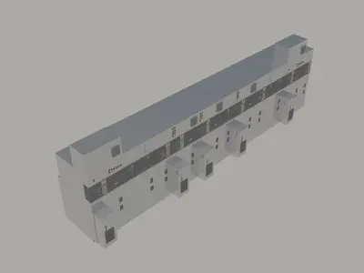 Medium voltage ring main unit 4 Free 3D model