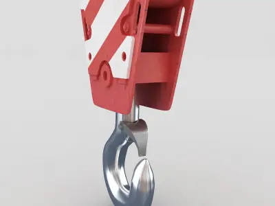 Crane Hook 3D model get