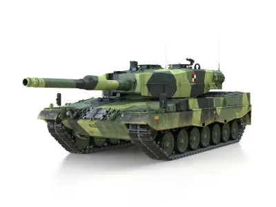 Stridsvagn 121 - Swedish Army 3D model