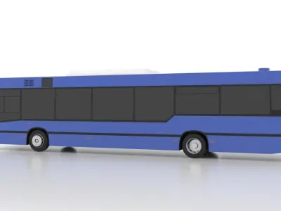 MAN A10 NL262 2Door Low Low-poly 3D model