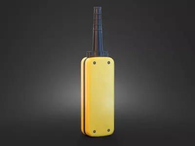 Pendant Push Button PBR 3D model