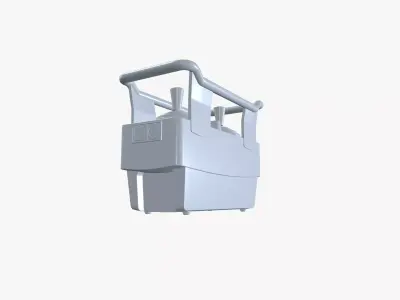 EOT Crane remote 3D model