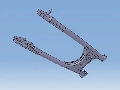 Swingarm Yamaha YBR 125 3D model