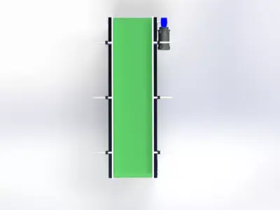 3D CAD Model of a Conveyor Belt 3D model
