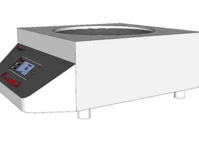 cooktek induction wok cooker 3D model