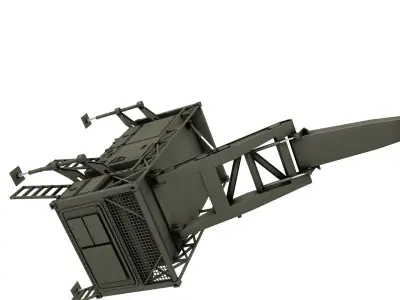 Giraffe AMB Radar 3D model