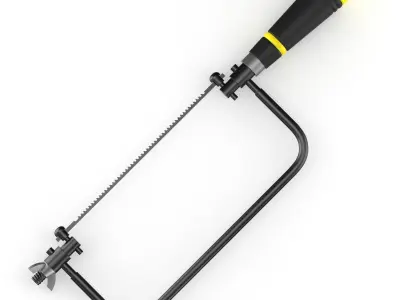 Coping Hand Saw 3D model