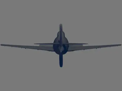 F8F-1B Bearcat 3D model