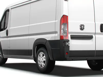 Ram ProMaster EV Cargo Van L2H1 2024 3D model