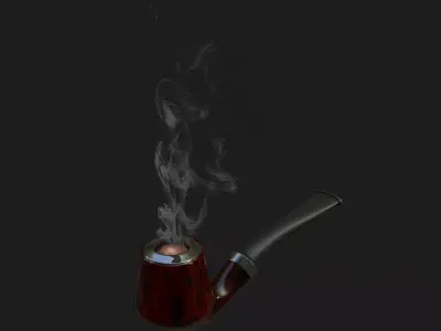 Smoking Pipe 3D model