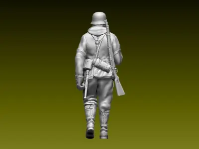 German soldier 3D print model 6