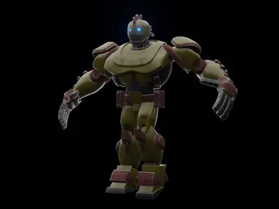 robot 3D model 71
