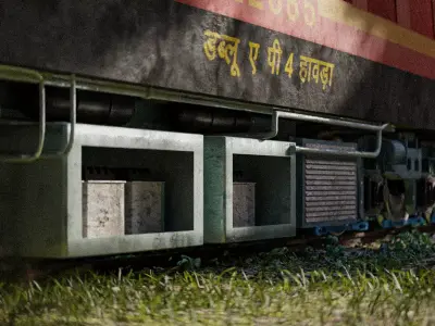 REALISTIC INDIAN RAILWAY TRACKS  Free 3D model