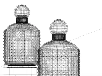 Perfume  3D model 3D model