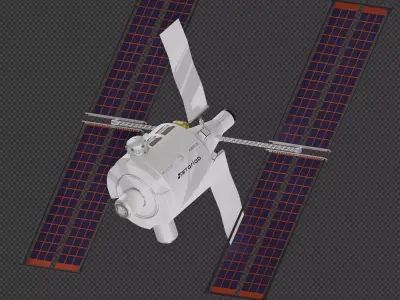 Nanoracks Starlab 3D model