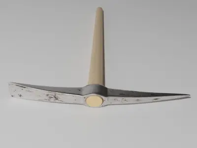 Industrial Pickaxe 3D model