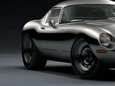 Jaguar Eagle E Low Drag GT 3D model