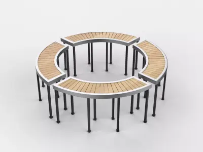 Sidewalk  System  3D model
